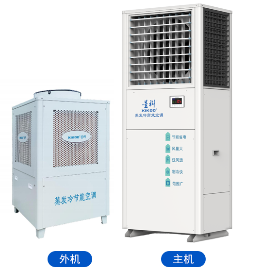 星科蒸发冷省电空调-轴流立式机组：企业电房/机房降温新方案